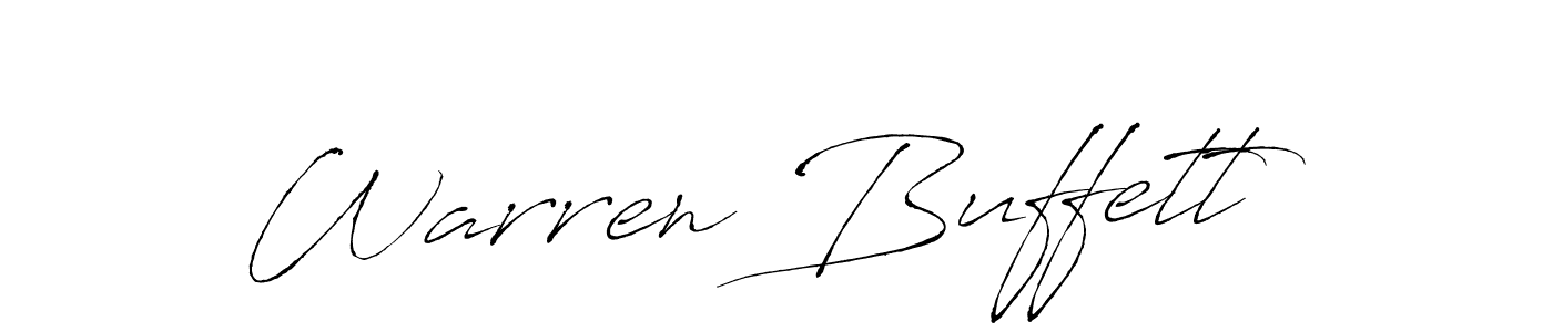 Warren Buffett stylish signature style. Best Handwritten Sign (Antro_Vectra) for my name. Handwritten Signature Collection Ideas for my name Warren Buffett. Warren Buffett signature style 6 images and pictures png