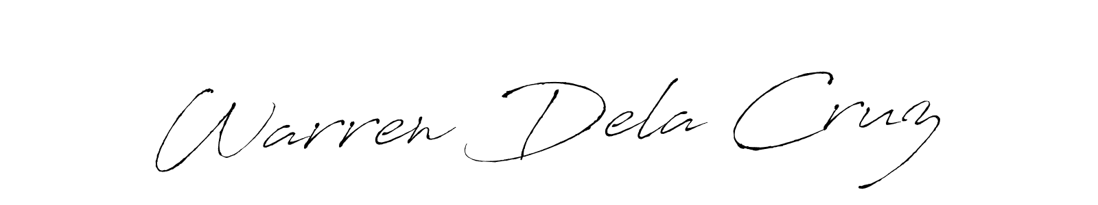 Make a short Warren Dela Cruz signature style. Manage your documents anywhere anytime using Antro_Vectra. Create and add eSignatures, submit forms, share and send files easily. Warren Dela Cruz signature style 6 images and pictures png