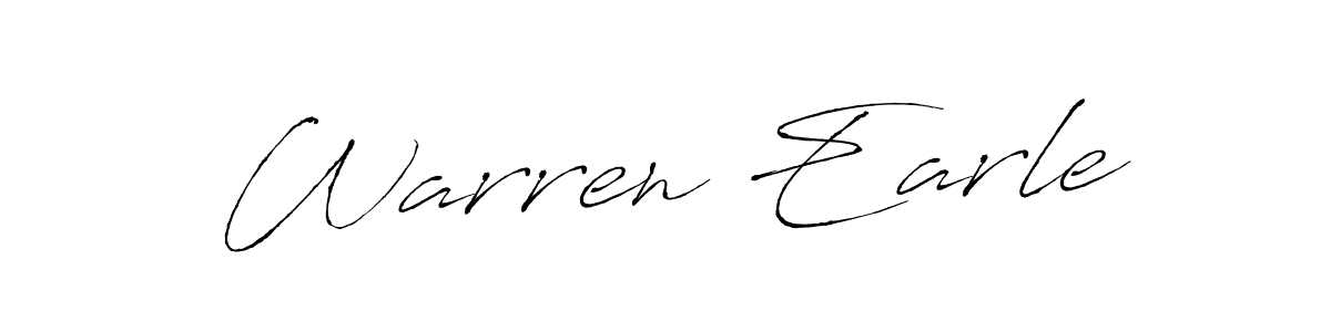 It looks lik you need a new signature style for name Warren Earle. Design unique handwritten (Antro_Vectra) signature with our free signature maker in just a few clicks. Warren Earle signature style 6 images and pictures png