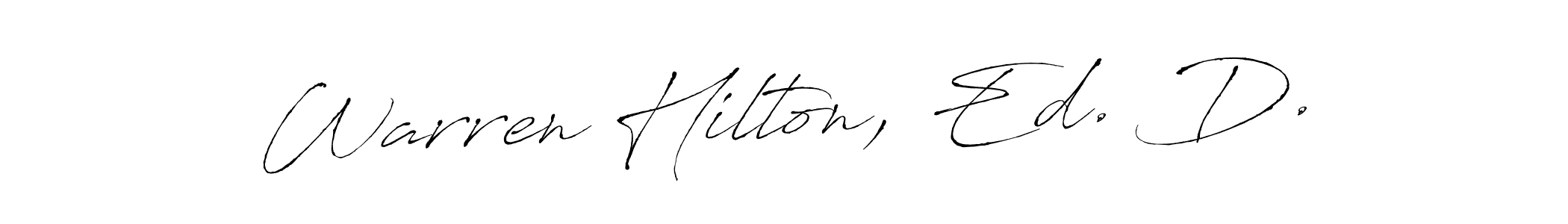 Similarly Antro_Vectra is the best handwritten signature design. Signature creator online .You can use it as an online autograph creator for name Warren Hilton, Ed. D.. Warren Hilton, Ed. D. signature style 6 images and pictures png