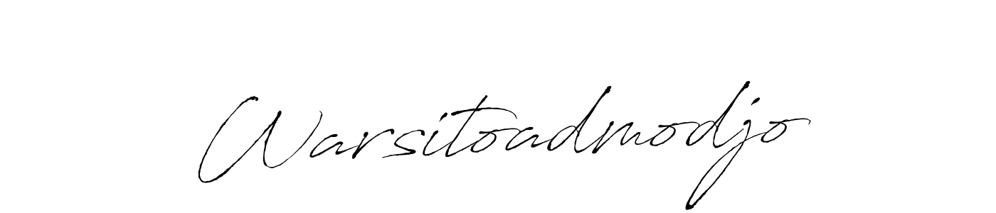 Make a beautiful signature design for name Warsitoadmodjo. Use this online signature maker to create a handwritten signature for free. Warsitoadmodjo signature style 6 images and pictures png