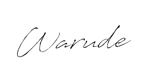 It looks lik you need a new signature style for name Warude. Design unique handwritten (Antro_Vectra) signature with our free signature maker in just a few clicks. Warude signature style 6 images and pictures png