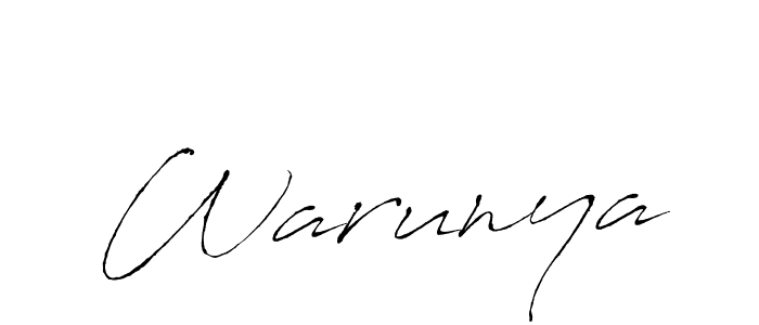 if you are searching for the best signature style for your name Warunya. so please give up your signature search. here we have designed multiple signature styles  using Antro_Vectra. Warunya signature style 6 images and pictures png