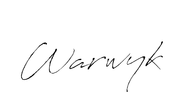 The best way (Antro_Vectra) to make a short signature is to pick only two or three words in your name. The name Warwyk include a total of six letters. For converting this name. Warwyk signature style 6 images and pictures png