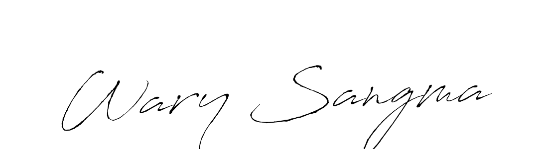 Best and Professional Signature Style for Wary Sangma. Antro_Vectra Best Signature Style Collection. Wary Sangma signature style 6 images and pictures png
