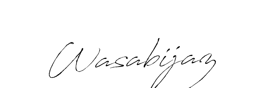 Once you've used our free online signature maker to create your best signature Antro_Vectra style, it's time to enjoy all of the benefits that Wasabijaz name signing documents. Wasabijaz signature style 6 images and pictures png