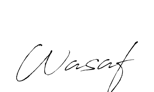 Design your own signature with our free online signature maker. With this signature software, you can create a handwritten (Antro_Vectra) signature for name Wasaf. Wasaf signature style 6 images and pictures png