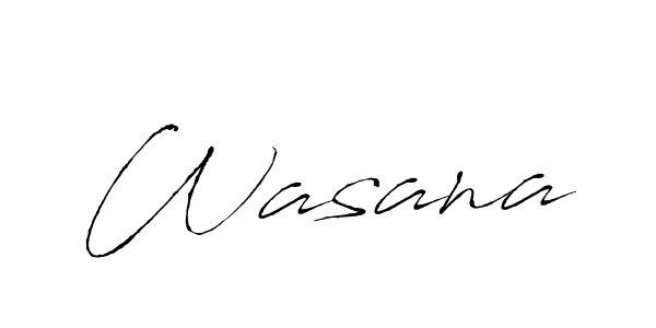 The best way (Antro_Vectra) to make a short signature is to pick only two or three words in your name. The name Wasana include a total of six letters. For converting this name. Wasana signature style 6 images and pictures png