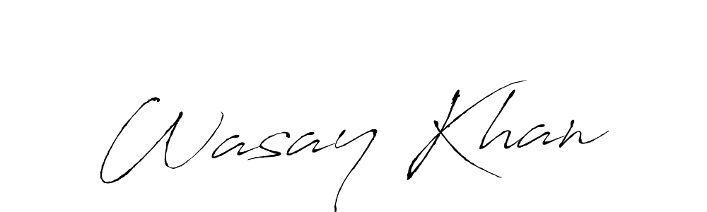 Once you've used our free online signature maker to create your best signature Antro_Vectra style, it's time to enjoy all of the benefits that Wasay Khan name signing documents. Wasay Khan signature style 6 images and pictures png