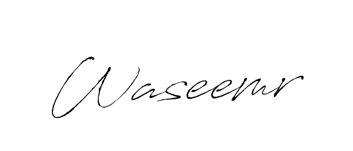 Design your own signature with our free online signature maker. With this signature software, you can create a handwritten (Antro_Vectra) signature for name Waseemr. Waseemr signature style 6 images and pictures png