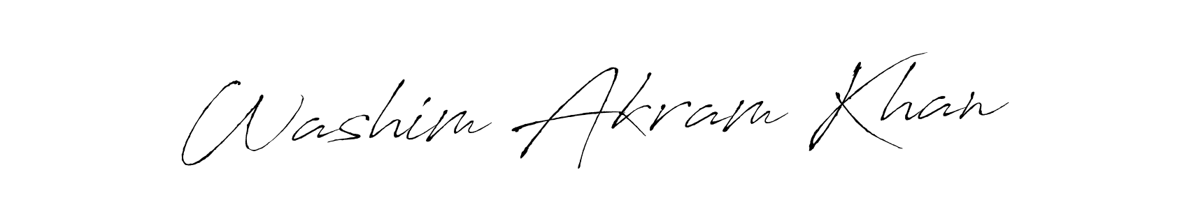 Similarly Antro_Vectra is the best handwritten signature design. Signature creator online .You can use it as an online autograph creator for name Washim Akram Khan. Washim Akram Khan signature style 6 images and pictures png