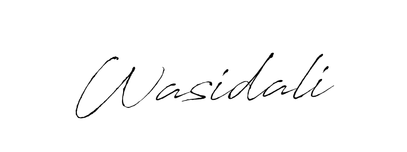 Make a beautiful signature design for name Wasidali. Use this online signature maker to create a handwritten signature for free. Wasidali signature style 6 images and pictures png