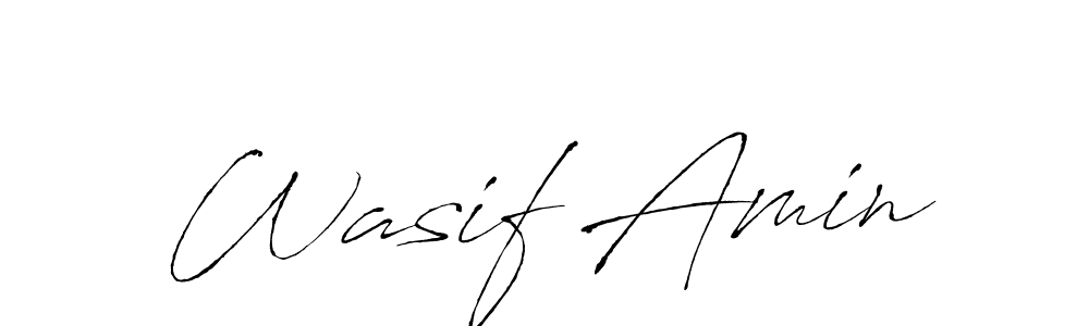 This is the best signature style for the Wasif Amin name. Also you like these signature font (Antro_Vectra). Mix name signature. Wasif Amin signature style 6 images and pictures png