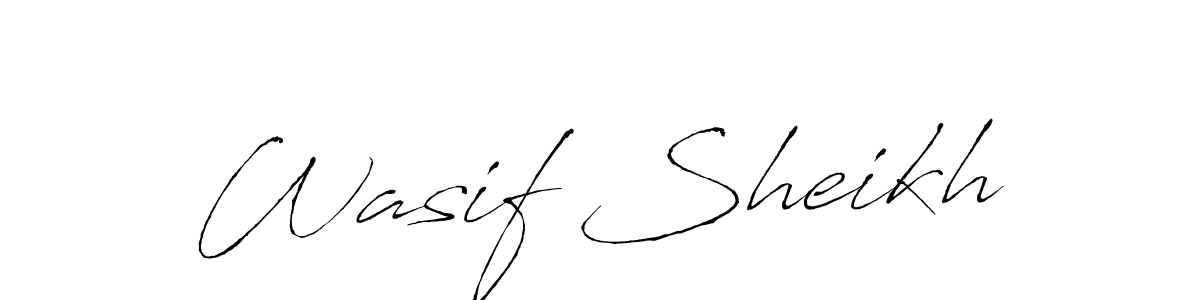 The best way (Antro_Vectra) to make a short signature is to pick only two or three words in your name. The name Wasif Sheikh include a total of six letters. For converting this name. Wasif Sheikh signature style 6 images and pictures png