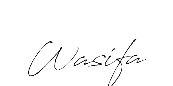 if you are searching for the best signature style for your name Wasifa. so please give up your signature search. here we have designed multiple signature styles  using Antro_Vectra. Wasifa signature style 6 images and pictures png