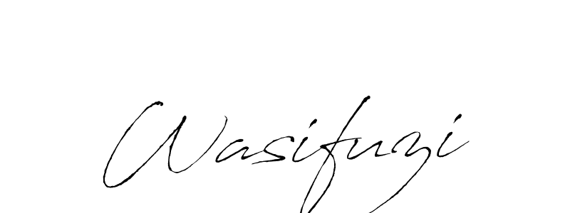 Design your own signature with our free online signature maker. With this signature software, you can create a handwritten (Antro_Vectra) signature for name Wasifuzi. Wasifuzi signature style 6 images and pictures png