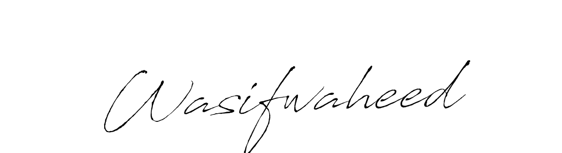 Wasifwaheed stylish signature style. Best Handwritten Sign (Antro_Vectra) for my name. Handwritten Signature Collection Ideas for my name Wasifwaheed. Wasifwaheed signature style 6 images and pictures png