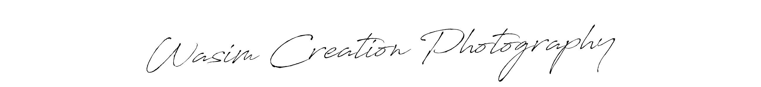 It looks lik you need a new signature style for name Wasim Creation Photography. Design unique handwritten (Antro_Vectra) signature with our free signature maker in just a few clicks. Wasim Creation Photography signature style 6 images and pictures png