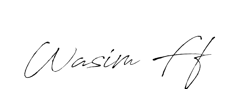 The best way (Antro_Vectra) to make a short signature is to pick only two or three words in your name. The name Wasim Ff include a total of six letters. For converting this name. Wasim Ff signature style 6 images and pictures png