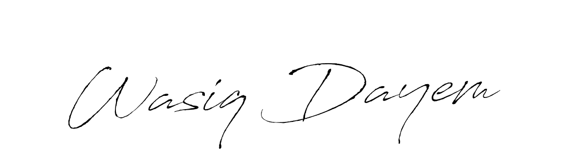 Also You can easily find your signature by using the search form. We will create Wasiq Dayem name handwritten signature images for you free of cost using Antro_Vectra sign style. Wasiq Dayem signature style 6 images and pictures png
