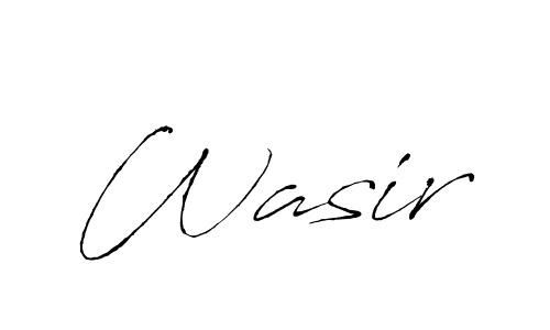 How to Draw Wasir signature style? Antro_Vectra is a latest design signature styles for name Wasir. Wasir signature style 6 images and pictures png