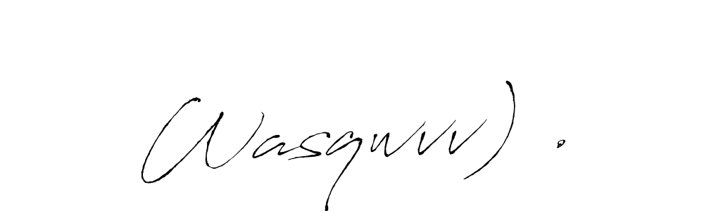 Create a beautiful signature design for name Wasqwvv) .. With this signature (Antro_Vectra) fonts, you can make a handwritten signature for free. Wasqwvv) . signature style 6 images and pictures png