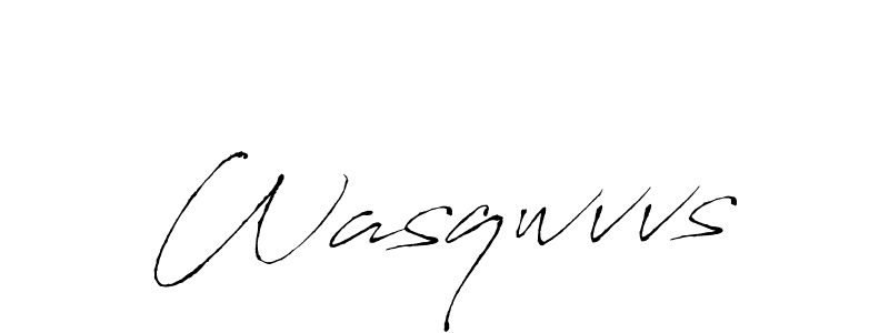 The best way (Antro_Vectra) to make a short signature is to pick only two or three words in your name. The name Wasqwvvs include a total of six letters. For converting this name. Wasqwvvs signature style 6 images and pictures png