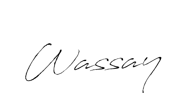 Best and Professional Signature Style for Wassay. Antro_Vectra Best Signature Style Collection. Wassay signature style 6 images and pictures png