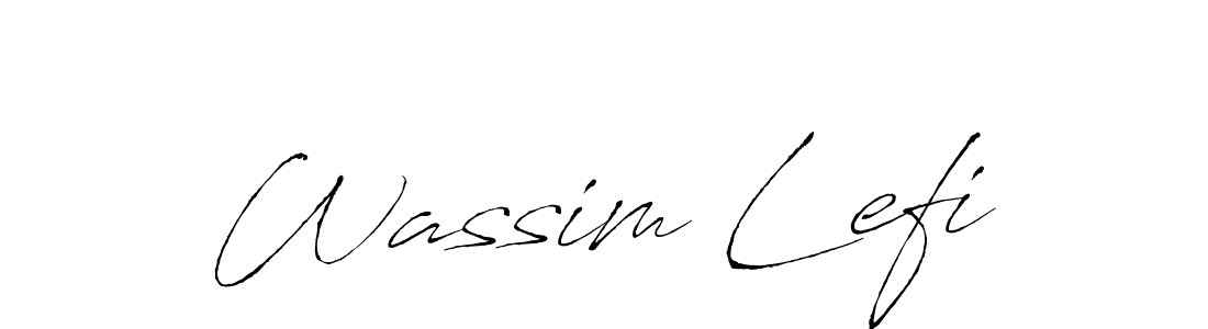 How to Draw Wassim Lefi signature style? Antro_Vectra is a latest design signature styles for name Wassim Lefi. Wassim Lefi signature style 6 images and pictures png