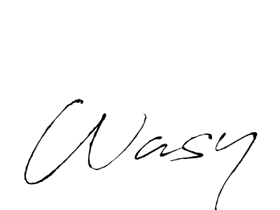 if you are searching for the best signature style for your name Wasy. so please give up your signature search. here we have designed multiple signature styles  using Antro_Vectra. Wasy signature style 6 images and pictures png