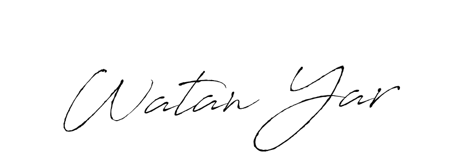 You should practise on your own different ways (Antro_Vectra) to write your name (Watan Yar) in signature. don't let someone else do it for you. Watan Yar signature style 6 images and pictures png
