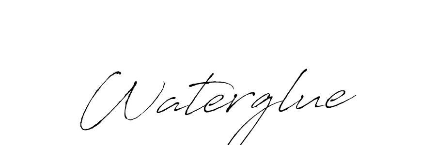 Antro_Vectra is a professional signature style that is perfect for those who want to add a touch of class to their signature. It is also a great choice for those who want to make their signature more unique. Get Waterglue name to fancy signature for free. Waterglue signature style 6 images and pictures png