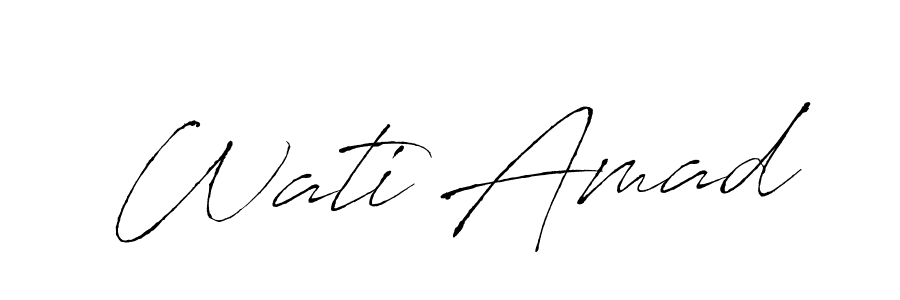 if you are searching for the best signature style for your name Wati Amad. so please give up your signature search. here we have designed multiple signature styles  using Antro_Vectra. Wati Amad signature style 6 images and pictures png