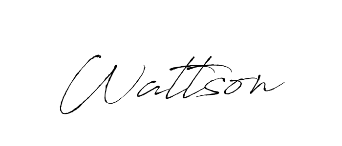Make a beautiful signature design for name Wattson. Use this online signature maker to create a handwritten signature for free. Wattson signature style 6 images and pictures png