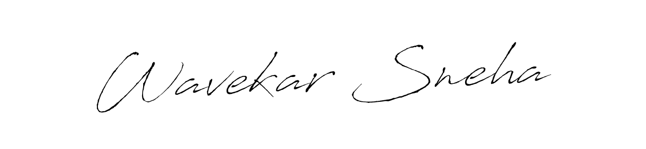 The best way (Antro_Vectra) to make a short signature is to pick only two or three words in your name. The name Wavekar Sneha include a total of six letters. For converting this name. Wavekar Sneha signature style 6 images and pictures png