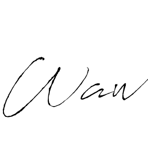 Similarly Antro_Vectra is the best handwritten signature design. Signature creator online .You can use it as an online autograph creator for name Waw. Waw signature style 6 images and pictures png