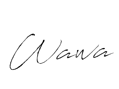 Wawa stylish signature style. Best Handwritten Sign (Antro_Vectra) for my name. Handwritten Signature Collection Ideas for my name Wawa. Wawa signature style 6 images and pictures png