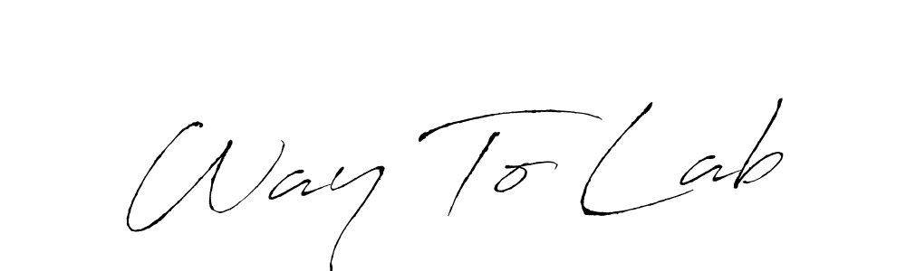 Antro_Vectra is a professional signature style that is perfect for those who want to add a touch of class to their signature. It is also a great choice for those who want to make their signature more unique. Get Way To Lab name to fancy signature for free. Way To Lab signature style 6 images and pictures png