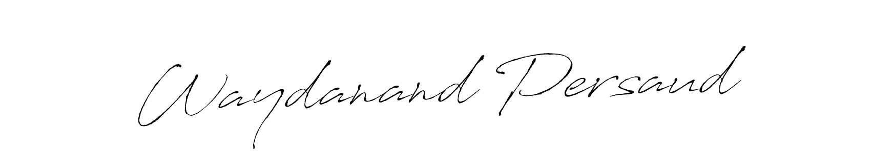 Also You can easily find your signature by using the search form. We will create Waydanand Persaud name handwritten signature images for you free of cost using Antro_Vectra sign style. Waydanand Persaud signature style 6 images and pictures png