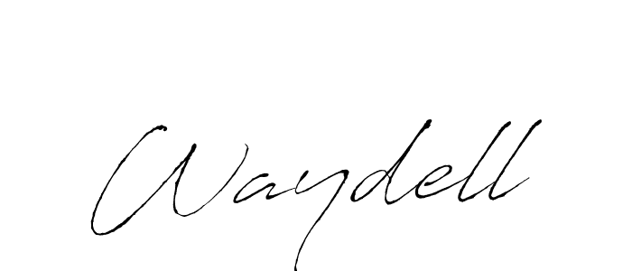Make a beautiful signature design for name Waydell. With this signature (Antro_Vectra) style, you can create a handwritten signature for free. Waydell signature style 6 images and pictures png