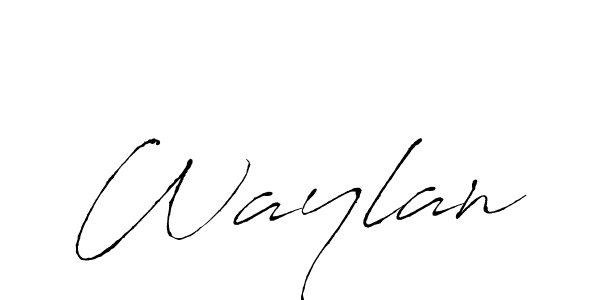 Also You can easily find your signature by using the search form. We will create Waylan name handwritten signature images for you free of cost using Antro_Vectra sign style. Waylan signature style 6 images and pictures png