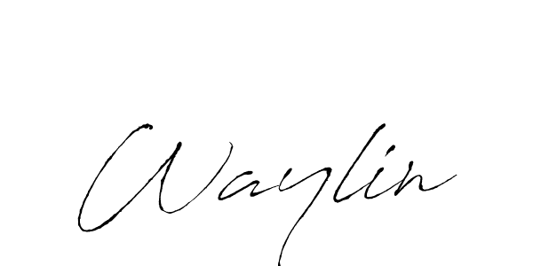 Also we have Waylin name is the best signature style. Create professional handwritten signature collection using Antro_Vectra autograph style. Waylin signature style 6 images and pictures png