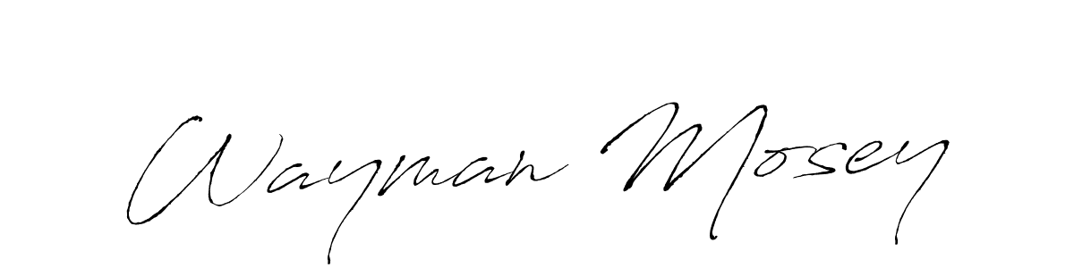 How to Draw Wayman Mosey signature style? Antro_Vectra is a latest design signature styles for name Wayman Mosey. Wayman Mosey signature style 6 images and pictures png