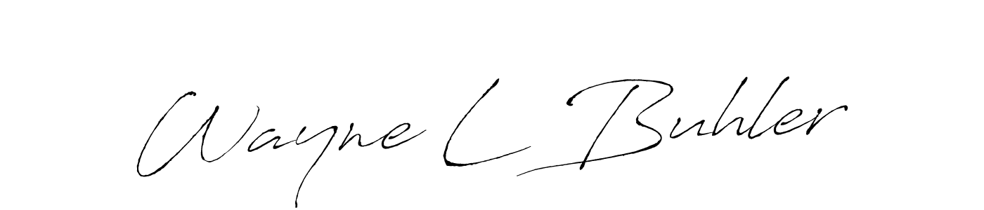 Best and Professional Signature Style for Wayne L Buhler. Antro_Vectra Best Signature Style Collection. Wayne L Buhler signature style 6 images and pictures png