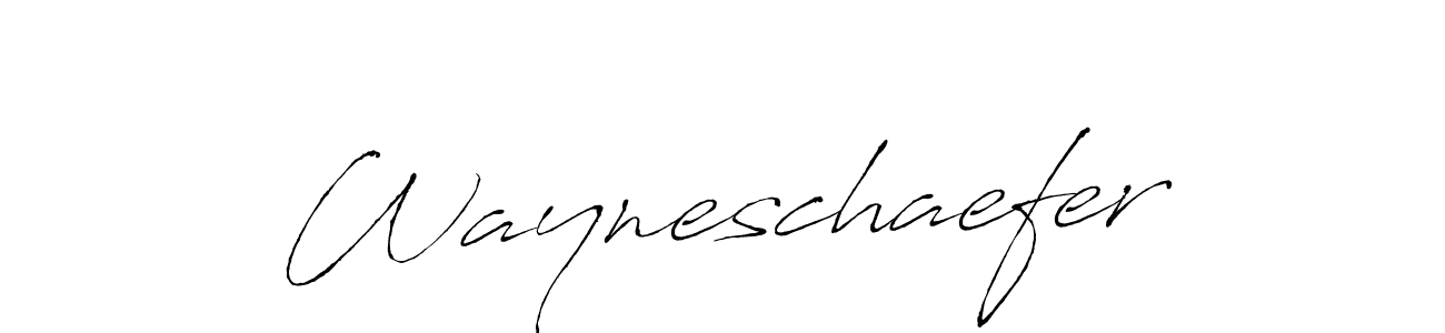Use a signature maker to create a handwritten signature online. With this signature software, you can design (Antro_Vectra) your own signature for name Wayneschaefer. Wayneschaefer signature style 6 images and pictures png