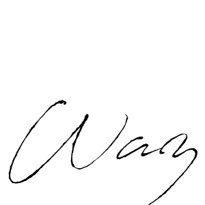 How to Draw Waz signature style? Antro_Vectra is a latest design signature styles for name Waz. Waz signature style 6 images and pictures png