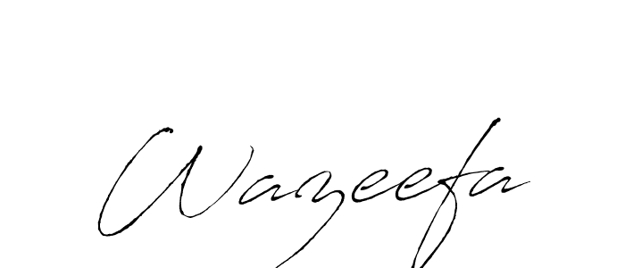 Antro_Vectra is a professional signature style that is perfect for those who want to add a touch of class to their signature. It is also a great choice for those who want to make their signature more unique. Get Wazeefa name to fancy signature for free. Wazeefa signature style 6 images and pictures png