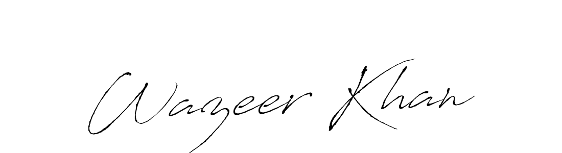 You should practise on your own different ways (Antro_Vectra) to write your name (Wazeer Khan) in signature. don't let someone else do it for you. Wazeer Khan signature style 6 images and pictures png