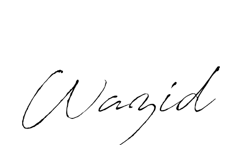 Antro_Vectra is a professional signature style that is perfect for those who want to add a touch of class to their signature. It is also a great choice for those who want to make their signature more unique. Get Wazid name to fancy signature for free. Wazid signature style 6 images and pictures png