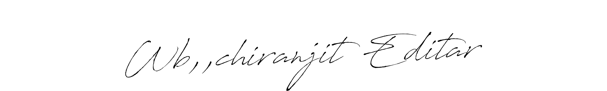 Wb,,chiranjit Editar stylish signature style. Best Handwritten Sign (Antro_Vectra) for my name. Handwritten Signature Collection Ideas for my name Wb,,chiranjit Editar. Wb,,chiranjit Editar signature style 6 images and pictures png